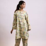 Chameli floral printed lawn suit, shirt and trouser
