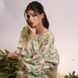 Chameli floral printed lawn suit, shirt and trouser